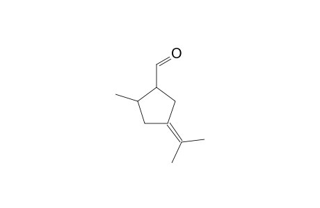 Cyclopentan-1-al, 4-isopropylidene-2-methyl-