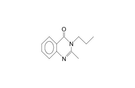 2-Methyl-3-propyl-4-quinazolone