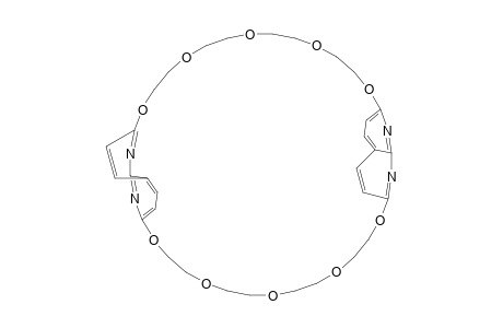 2,5,8,11,14,22,25,28,31,34-Decaoxa-41,43,44,46-tetraazapentacyclo[33.5.3.3(15,21).0(18,45).0(38,42)]hexatetraconta-1(41),15,17,19,21(44),35,37,39,42,45-decaene