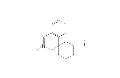 2'-methylspiro[cyclohexane-1,4'(3'H)-isoquinolinium] iodide