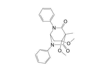 8,8-Dimethoxy-4-methyl-2,6-diphenyl-2,6-diazabicyclo-[2.2.2]-octane-3,5-dione