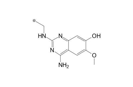 Prazosin-M (O-demethyl-) MS3_1