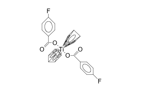 Bis(4-fluoro-benzoato)-bis(.eta.-cyclopentadienyl)-titanium(iv)