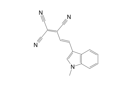 1,3-Butadiene-1,1,2-tricarbonitrile, 4-(1-methyl-1H-indol-3-yl)-, (E)-