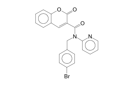 N-(4-Bromobenzyl)-2-oxo-N-(2-pyridinyl)-2H-chromene-3-carboxamide