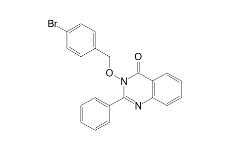 3-[(p-bromobenzyl)oxy]-2-phenyl-4(3H)-quinazolinone