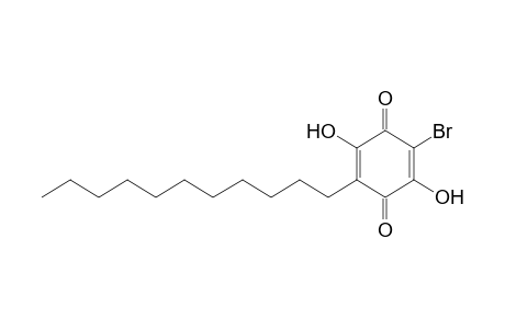 2-bromo-3,6-dihydroxy-5-undecyl-p-benzoquinone