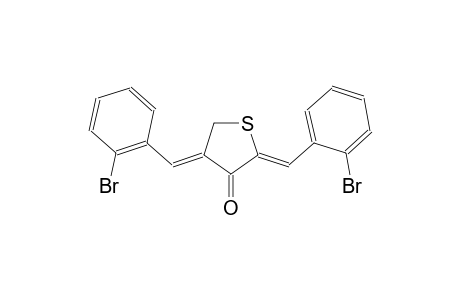 3(2H)-thiophenone, 2,4-bis[(2-bromophenyl)methylene]dihydro-, (2Z,4Z)-