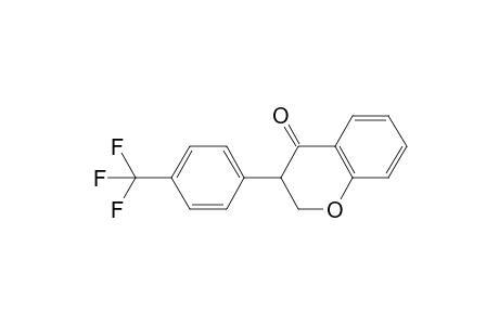 3-[4-(Trifluoromethyl)phenyl]chroman-4-one