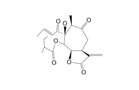 RATIFEROLIDE,4,5-SECO,5-A-(2'-METHYLBUTYRATE)-9-OXO