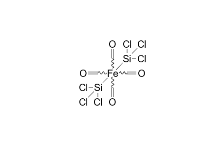 Tetracarbonyl-cis-bis(trichloro-silyl)-iron