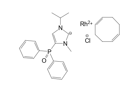 [1-Isopropyl-3-methyl-4-(diphenylphosphinoyl)imidazol-2-ylidene]-[(1,2,5,6-)-1,5-cyclooctadiene]chlororhodium(I)