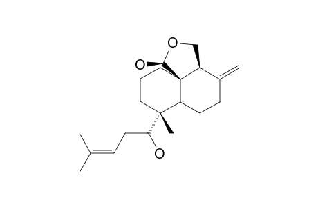 (5S,9S,10R,13S)-11,13-EPOXY-8(12),17-SACCULATADIENE-13-BETA,15-XI-DIOL