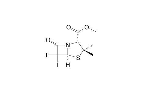 METHYL 6,6-DIIODOPENICILLANATE