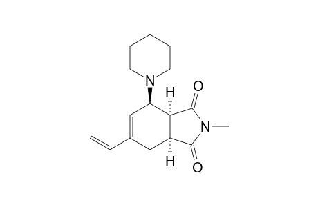 (3aS,4R,7aS)-2-methyl-4-(1-piperidyl)-6-vinyl-3a,4,7,7a-tetrahydroisoindole-1,3-dione