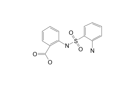 Benzoic acid, 2-[[(2-aminophenyl)sulfonyl]amino]-