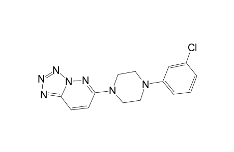 6-[4-(3-Chlorophenyl)-1-piperazinyl]tetraazolo[1,5-b]pyridazine