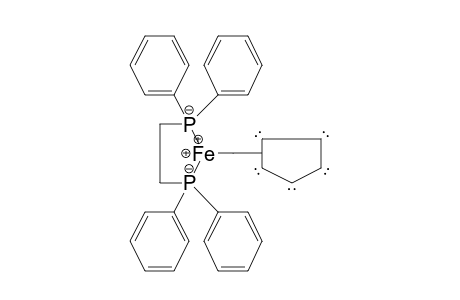 Iron, (.eta.5-2,4-cyclopentadien-1-yl)[1,2-ethanediylbis[diphenylphosphine]-P,P']ethyl-