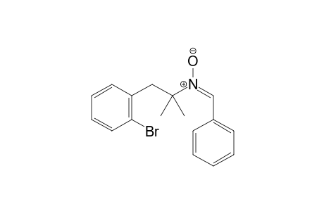 (E)-N-(1-(2-Bromophenyl)-2-methylpropan-2-yl)-1-phenylmethanimine oxide