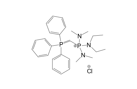 (DIETHYLAMINO)-BIS-(DIMETHYLAMINO)-[(TRIPHENYLPHOSPHORANYLIDENE)-METHYL]-PHOSPHONIUMCHLORIDE