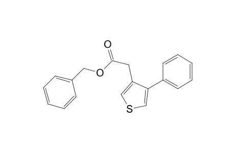Benzyl 2-(4-phenylthiophen-3-yl)acetate