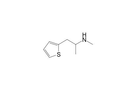 METHIOPROPAMINE;1-(2-THIENYL)-2-(METHYLAMINO)-PROPANE