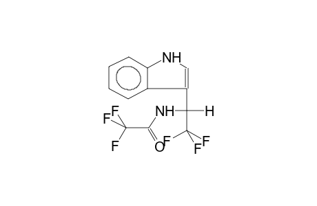 2,2,2-trifluoro-N-[2,2,2-trifluoro-1-(1H-indol-3-yl)ethyl]acetamide