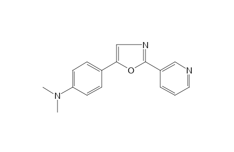 5-[p-(dimethylamino)phenyl]-2-(3-pyridyl)oxazole