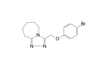 5H-1,2,4-Triazolo[4,3-a]azepine, 3-[(4-bromophenoxy)methyl]-6,7,8,9-tetrahydro-