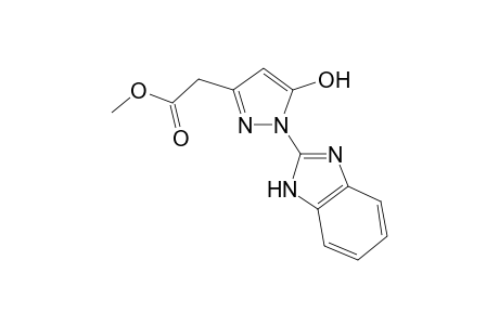 [1-(1H-Benzoimidazol-2-yl)-5-hydroxy-1H-pyrazol-3-yl]acetic acid, methyl ester