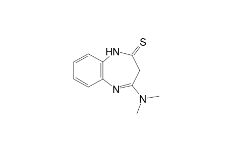 1,3-dihydro-4-(dimethylamino)-2H-1,5-benzodiazepine-2-thione