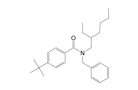 Benzamide, 4-(tert-butyl)-N-benzyl-N-(2-ethylhexyl)-