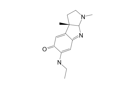 (8bS)-6-ethylamino-3,8b-dimethyl-2,3a-dihydro-1H-pyrrolo[2,3-b]indol-7-one