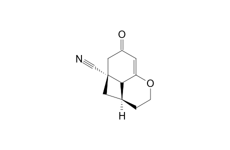 7-Cyano-2-oxatricyclo[5.3.1.0(1,11)]undec-1(10)-en-9-one