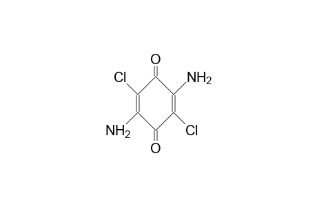 2,5-Diamino-3,6-dichloro-p-benzoquinone