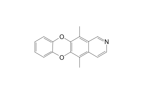 5,12-dimethyl-[1,4]benzodioxino[2,3-g]isoquinoline