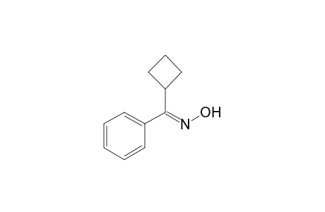 Cyclobutyl phenyl ketoxime