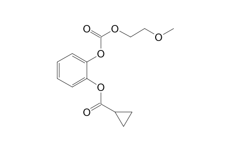 1,2-Benzenediol, o-(2-methoxyethoxycarbonyl)-o'-(cyclopropylcarbonyl)-