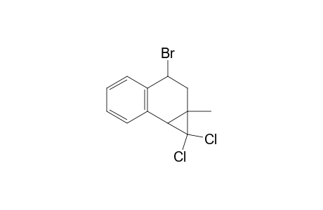 1H-Cyclopropa[a]naphthalene, 3-bromo-1,1-dichloro-1a,2,3,7b-tetrahydro-1a-methyl-