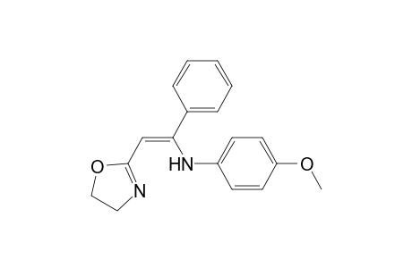 (4-methoxyphenyl)-[(Z)-2-(2-oxazolin-2-yl)-1-phenyl-vinyl]amine