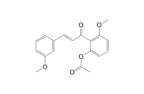 3,6'-Dimethoxy-2'-(acetyl)oxychalcone