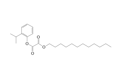 Oxalic acid, dodecyl 2-isopropylphenyl ester