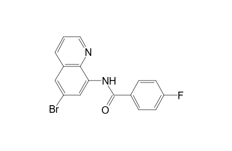 N-(6-Bromo-8-quinolinyl)-4-fluorobenzamide