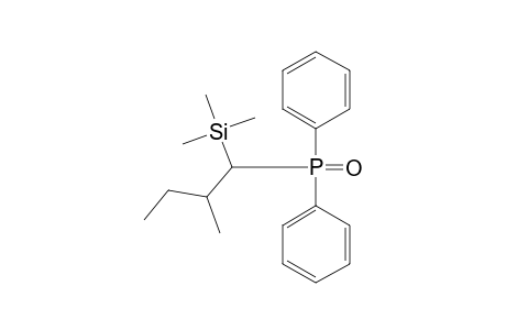 (1S*,2R*)-1-DIPHENYLPHOSPHINOYL-2-METHYL-1-TRIMETHYLSILYLBUTANE