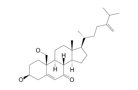 24-METHYLCHOLESTA-5,24(28)-DIENE-3-BETA,19-DIOL-7-ONE