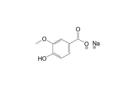 vanillic acid, monosodium salt