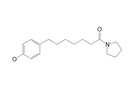 4-Hydroxyphenyl-pa-C7:0 [7-(4-hydroxyphenyl)heptylpyrrolidinamide]