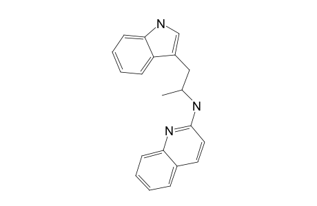 Quinoline, 2-[1-methyl-2-(indol-3-yl)ethyl]amino-