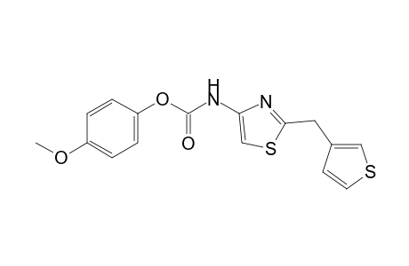 2-(3-thenyl)-4-thiazolecarbamic acid, p-methoxyphenyl ester