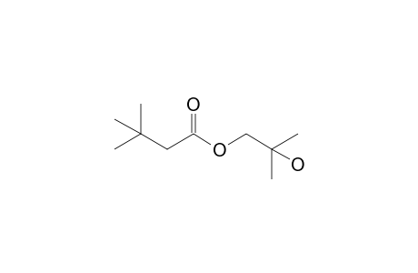 (2-Methyl-2-oxidanyl-propyl) 3,3-dimethylbutanoate